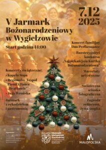 plakat jarmark bożonarodzeniowy