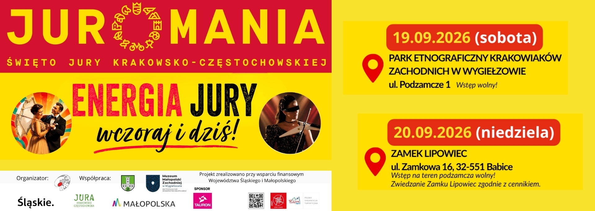 Juromania 2026, Skansen w Wygiełzowie i Zamek Lipowiec w Babicach